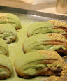 Salted Kaya Matcha & Pistachio Suisse