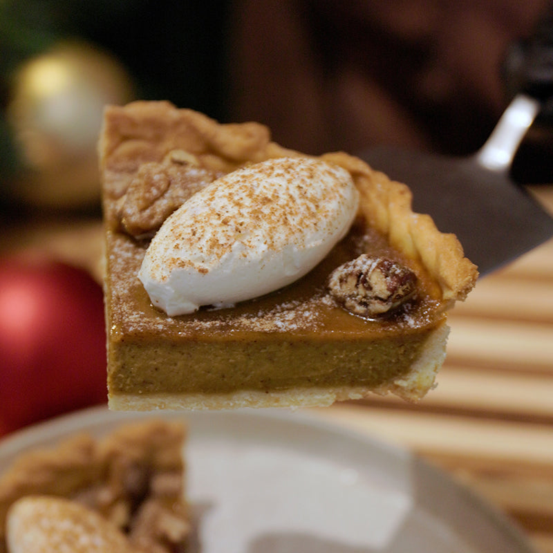 Pumpkin Spiced Gula Melaka Toffee Pie (whole)