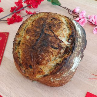 Honey Longan Porridge Sourdough